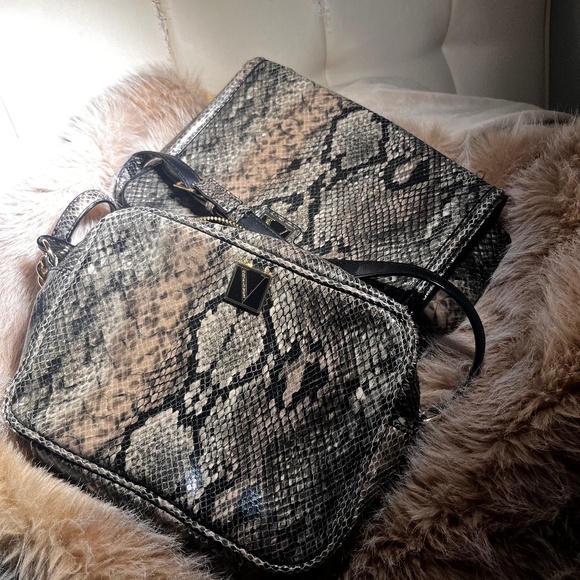 Victoria's Secret snake scale purse and Crossbody purse